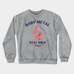 baby metal red dragon Crewneck Sweatshirt